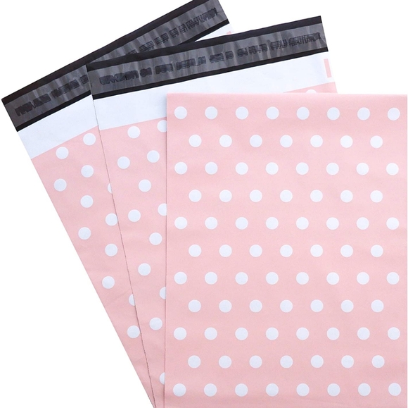 unbranded Other - 25CT. 10X13 POLKA DOT POLYMAILERS